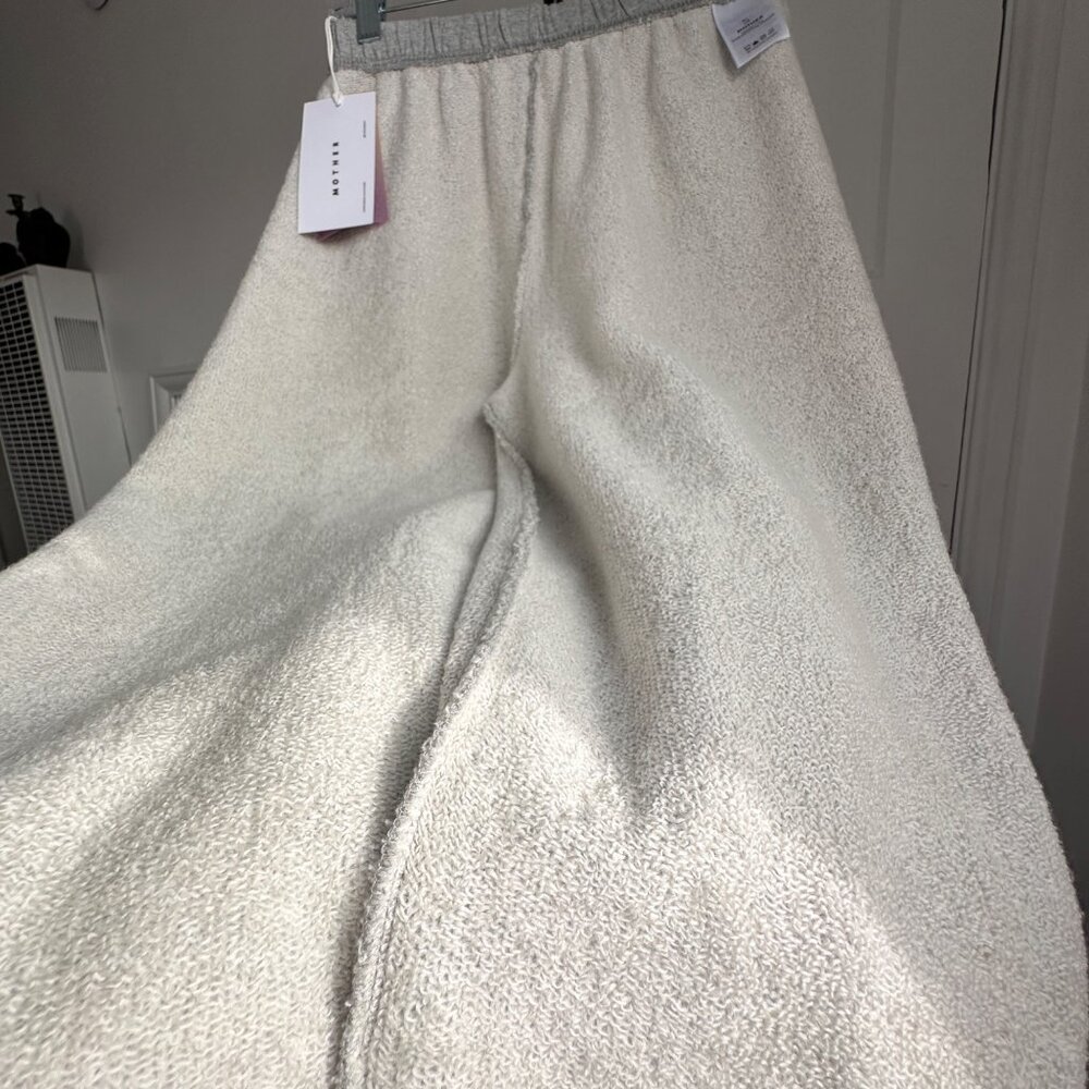 NWT MOTHER DENIM Women's Sz M Move It Bender Ankle Jogger Gray 100% Cotton $158 - Picture 12 of 14
